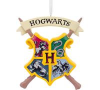 Figura Navideña Hallmark Harry Potter Hogwarts Crest 82264