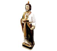 Figura San Judas Tadeo Adorno 20Cm. Resina Peana Decoración