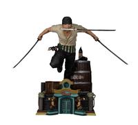 Figura zoro (19 cm) one piece - iron studios