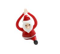 Figuras de cristal de Papá Noel, decoración de mesa, decoración de Navidad, decoración de fiesta de Navidad, decoración de interiores de coche, decoración de fiesta