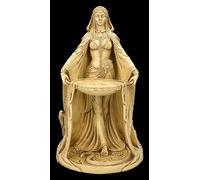 Figuren Shop GmbH Danu - Figura decorativa (41 cm), diseño de Diosa de la Madre Celta, color beige