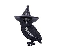 Nemesis Now Figura Cult Cuties Owlocen — Búho oculto con sombrero de bruja – 30 cm