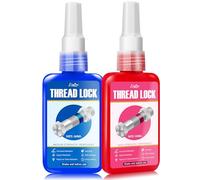 Fijador de Tornillos, Thread lock - Adhesivo para Tornillos de Rosca de Resistencia Media y Alta para Tuercas, Pernos, Sujetadores de Metal, Pegamento Anaeróbico de Fija Tornillos (50ml+50ml)