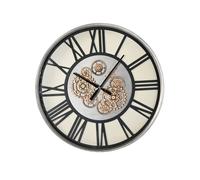 Fíjalo Fíjalo - Reloj pared metal cristal 60x8. Negro