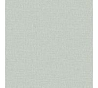 Fiji Lino Vinilo Papel Pintado Verde Salvia con Textura Extra Lavable RASCH