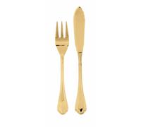 Filet Toiras Sambonet Fischbesteck 24tlg. Edelstahl/PVD Gold 52756G88