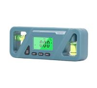 FILFEEL Inclinómetro Transportador Digital con Base Magnética para | Construcción de ABS, 4 X Rango de Medición de 90°, LCD Retroiluminada, Diseño Portátil para Uso Automotriz y Bricolaje