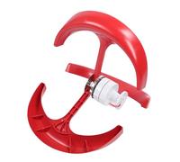 FILFEEL Kit de Generador Eólico Vertical de 300 W para Alumbrado Público exterior: Diseño de Linterna Roja de bajo Ruido, Velocidad del Viento de Inicio de 2 M/s, Funcionamiento de -40 ℃ a 80 ℃,