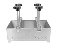 FILFEEL Prensa de Carne - Prensa de Carne Rectangular de Acero Inoxidable 304 para Tocino, Hamburguesas, Queso de Cabeza y Guisos - Grado Comercial, Apto para Lavavajillas, Juego Compacto de 5