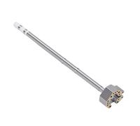 FILFEEL Punta para Soldador con Joystick Compatible con T12 con Base - Punta con Orificios Múltiples para Reparación de Palanca Analógica - Construcción de Aleación de Aluminio y Acero Inoxidable -