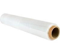 Film 2KG Transparente o Negro para Embalar 50CM x 200M,23 Micras Rollo de Papel Film Resistente de Plástico con Alta Elasticidad para Mudanzas y Envíos (Transparente, 2 ROLLOS)