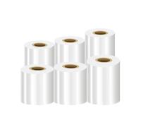 Film retráctil de alta resistencia para palés, Película plástica transparente los 3-15cmx205m del abrigo de la plataforma logística con el anillo manija(8cmx205m 2pcs)