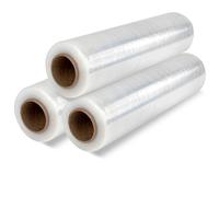 Film Transparente para Embalar, Plastico Cubretodo para Mudanzas, Film Adhesivo Protector, Film Embalaje para Cubrir Muebles, Cajas Carton Mudanza y Objetos - Ofituria (3 unds)