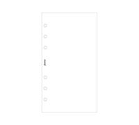 Filofax 132451 - Recambio para libreta de anillas (100 hojas para notas, paquete de oferta), color blanco con impresión en negro