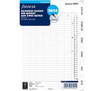 Filofax 24-68544 - Agenda 2024, A5, 1 mes y 2 páginas, 24-68544