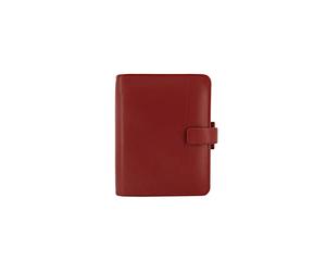 Filofax 404574 Metropol - Organizador personal para papel, 2020 (L 140mm x W 100mm x D 16mm). Color rojo.