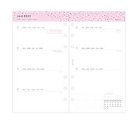 Filofax Agenda de confeti personal con vista semanal - 2023