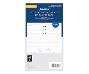 Filofax Agenda personal 1 día en 1 página en alemán 2027