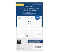 Filofax Calendario personal 1 día por página (en alemán)2026