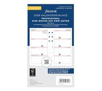 Filofax Calendario Personal Prof.1 semana en 2 páginas (en alemán) 2026