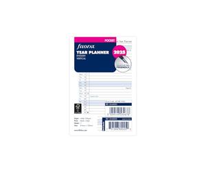 FILOFAX Calendario planificador anual de bolsillo vertical (E)2025