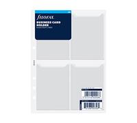 Filofax - Funda para tarjetas de visita (tamaño A5, a doble cara)