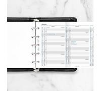 Filofax Mini planificador anual vertical 2024.