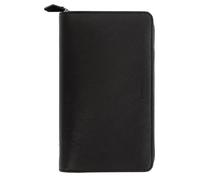 Filofax Organizador personal compacto Saffiano con cremallera, color negro