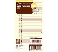 Filofax Personal 000022-68408 - Planificador anual, algodón, color crema