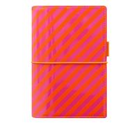 Filofax Personal Domino - Organizador de patentes - Rayas naranjas y rosas