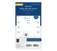 Filofax Personal Week on two pages English 2026 diary 26-68421