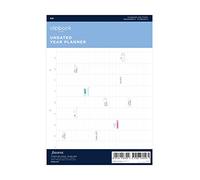 Filofax - Planificador anual (A4, 5 hojas)