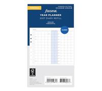 Filofax Planificador anual horizontal personal 2027