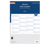 Filofax Planificador anual vertical A4 2028-28-68702