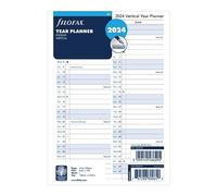 Filofax Planificador vertical en inglés A5 2024