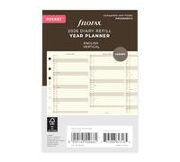 Filofax Pocket Yearspl.cotton cr.(E)2026