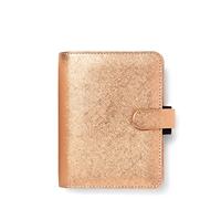 Filofax Saffiano - Organizador de bolsillo, color oro rosa 2026