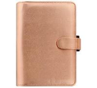 Filofax Saffiano - Organizador metálico por organizador, color oro rosa 2026