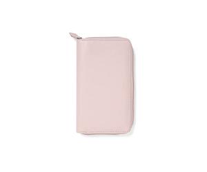 Filofax Saffiano - Organizador personal compacto con cremallera, color rubor