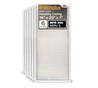 Filtrete BD05-6PK-1E filtro de aire, 35,56 cm x 50,8 cm. x 1 pulgada, color blanco