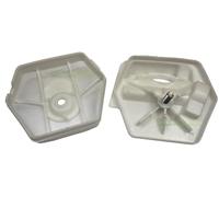 Filtro de aire compatible con motosierra LUX Tools Gardenline Black & Decker Gardena 25 cc