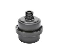 Filtro de aire de Metal de 12,5/16/20mm, silenciador sin aceite, filtros de admisión de compresor de aire, silenciador de ruido, bomba de compresor de aire(Plastic 20mm)