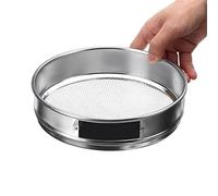 Filtro de alimentos 4-300M redondo 304 tamiz de harina de acero inoxidable para cocina, filtro de frijoles de alimentos, filtro de polvo de laboratorio, tamiz, tamiz para hornear (color: malla 300