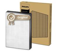 Filtro de carbón activado NanoProtect original de Philips para purificadores de aire de la serie 2000, color blanco (FY2422/30)
