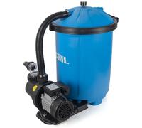 Filtro de cartucho, bomba de filtro de arena, bomba para piscina, sistema de filtración, 925 bolas filtrantes, capacidad del depósito: 50 litros, consumo: 450W, caudal: 8500 l/h
