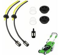 Filtro de Gasolina Kit Tubo Sello,Universal Kit de Filtros de Gasolina | con Manguito y Junta,Manguera Gasolinas,Filtro de Combustible Universales,Tubo de Combustible,Carburador Desbrozadora (7Pcs)