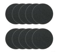 Filtro de repuesto para Lunos E2 y ALD-R160, G3 Juego de filtros de ventilación de 140 mm, filtros de salida de aire lavables y reutilizables, sellador de ventilación de pared negro, paquete de 10
