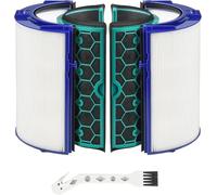 Filtro HEPA de vidrio de 360° y filtro de carbón activado para ventilador de torre purificadora de aire Dyson Pure Cool TP04 HP04 DP04 TP05 DP05