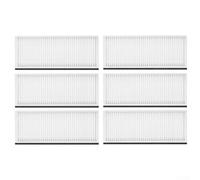 Filtro HePA para aspiradora robot Lefant serie M310, para kit de repuesto de purificación de aire premium, accesorios efectivos de captura de polvo y caspa de mascotas para el hogar (6 piezas)