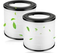 Filtro HEPA para la serie 800, compatible con los modelos AC0830/10, AC0820/30, AC0820/10 y AC0819/10. Incluye 2 filtros HEPA True H13 y 2 prefiltros de nylon.